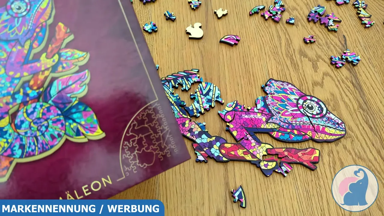 Ich finde das hochwertige Holzmaterial ist eine willkommene und langlebige Abwechslung zu klassischen Puzzles.