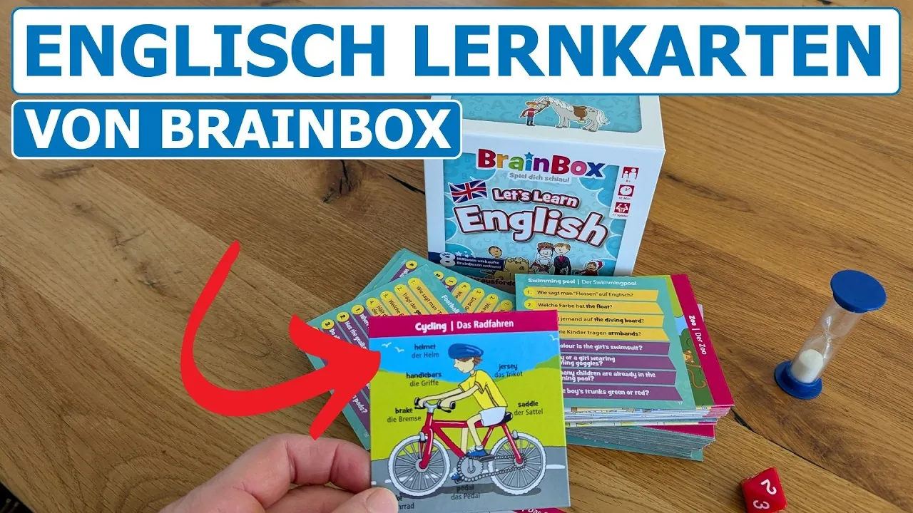 Video: Brain Box 2094952 Let's Learn English Lernspiel Quizspiel für Kinder ab 8 Jahren