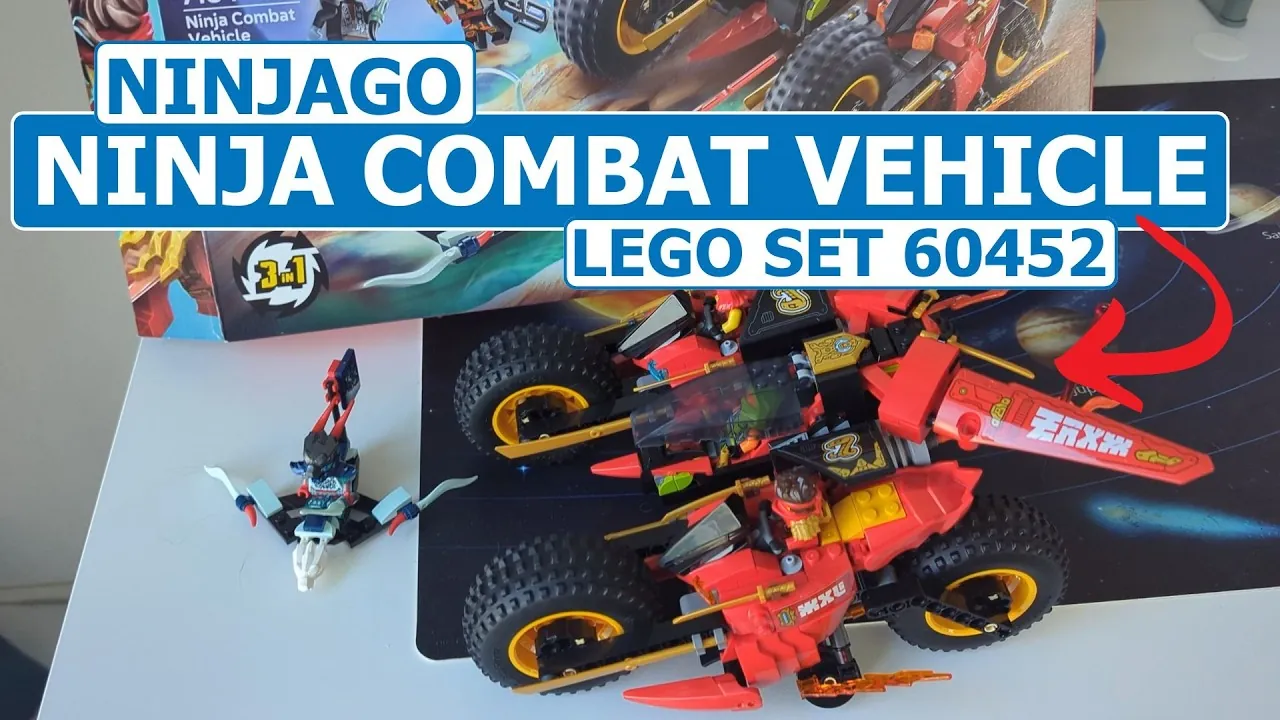 Video: LEGO Ninjago Ninja-Actionflitzer 71844