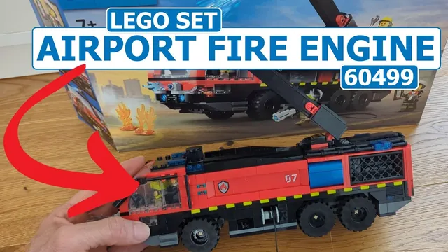 LEGO City Flughafenlöschfahrzeug 60499