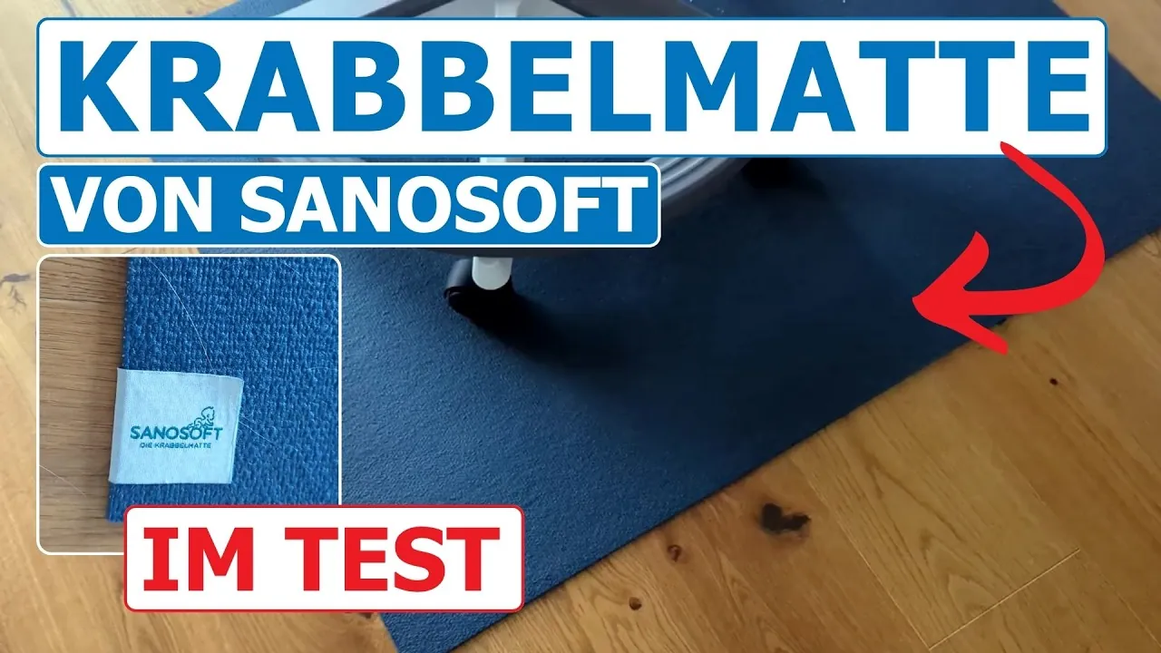 Video: Sanosoft® Krabbelmatte Made in Germany